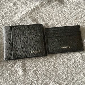 Guess mens wallet cardholder set